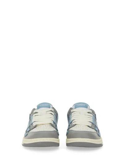 Amiri Varsity Skel Sneakers In Blue