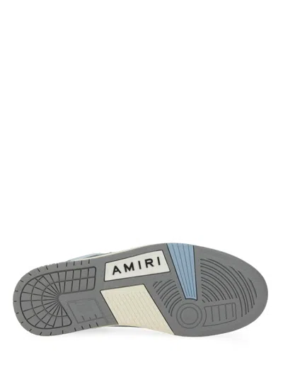 Amiri Varsity Skel Sneakers In Blue