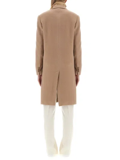Aspesi Oversize Coat In Brown