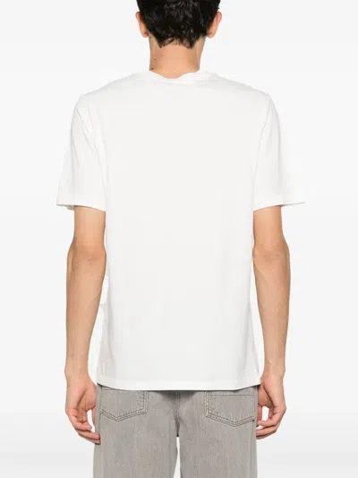 Autry Cotton Crew-neck T-shirt In White