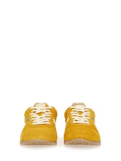 Autry Mineral Yellow Windspin Sneaker In Black