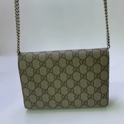 Gucci Women Pre-loved Bag Very Good Condition In Gray
