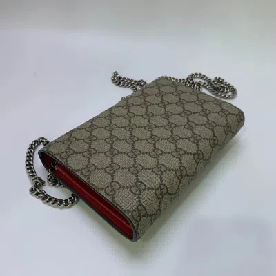 Gucci Women Pre-loved Bag Very Good Condition In Gray