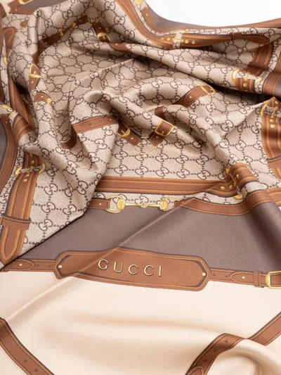 Gucci `single Majo` Carré In Multi