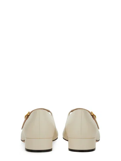 Bally Pump In Leather In Neutral