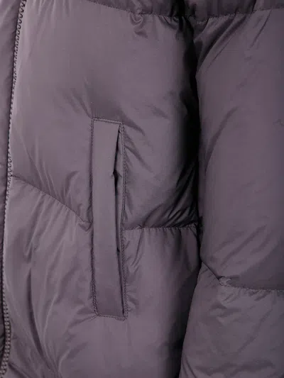 Herno Bottega Veneta Cotton Short Sleeve Sweater In Purple