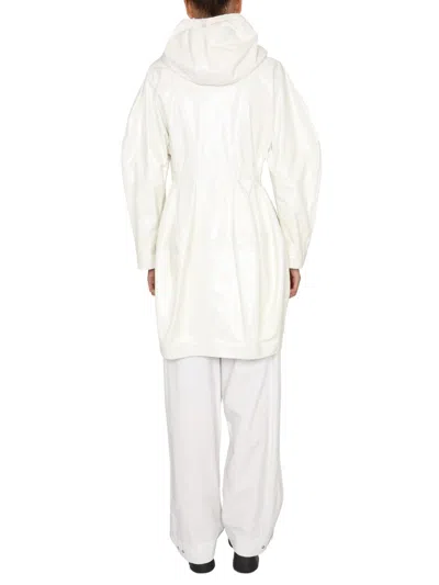 Bottega Veneta Hooded Parka In White