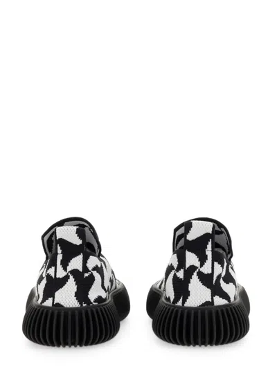 Bottega Veneta Wavy Triangle Slip-on Sneakers In Multi