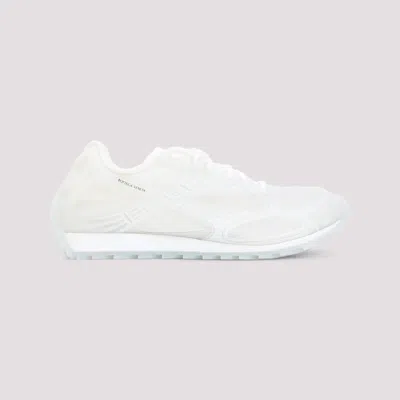 Bottega Veneta Men White Transparent Rubber Orbit Sneakers In Multi