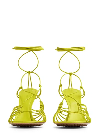 Bottega Veneta Sandali Dot In Green