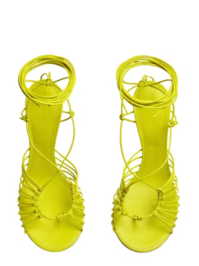 Bottega Veneta Sandali Dot In Green