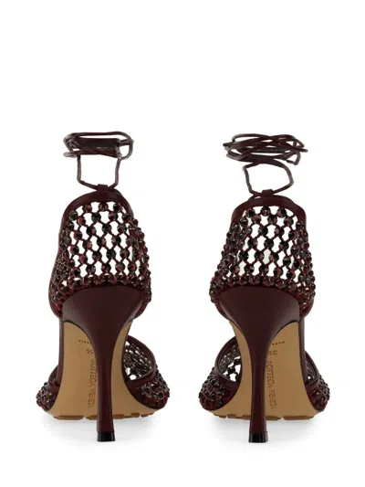 Bottega Veneta Stretch Sandal In Brown