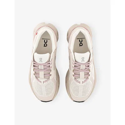 On Womens Cloudrunner 2 Mesh Trainers Silver Mauve F In Multi