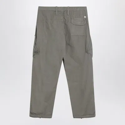 C.p. Company Military Green Cargo Pants In Cotton In Gray