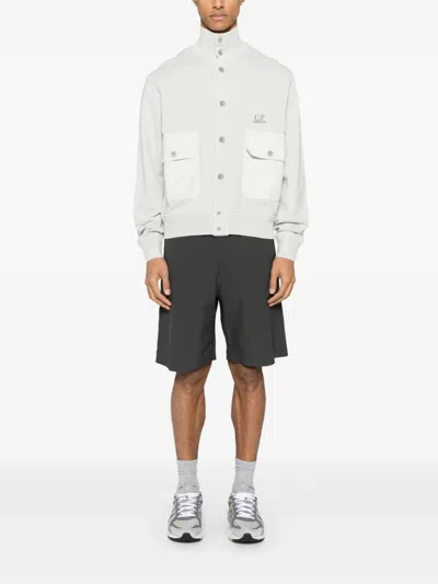 C.p. Company C.p.company Diagonal Fleece Cotton Sweatshirt In Multi