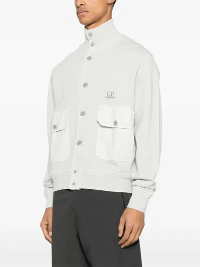 C.p. Company C.p.company Diagonal Fleece Cotton Sweatshirt In Multi