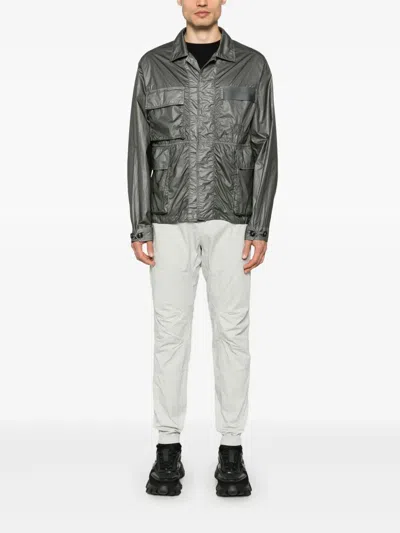 C.p. Company C.p.company Tapered Trousers In Gray