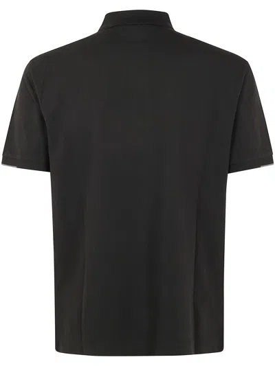 C.p. Company C.p.company The Metropolis Series Stretch Piquet Polo In Black