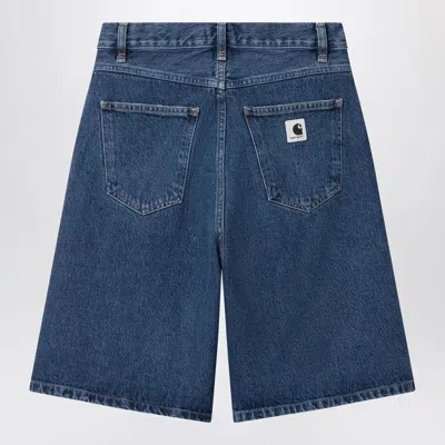 Carhartt Wip  W Brandon Short Blue In Blue