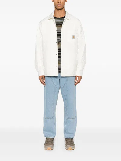 Carhartt Wip Double Knee Denim Jeans In Animal Print