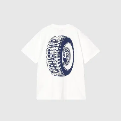 Carhartt Wip Ss Tire Tshirt In White