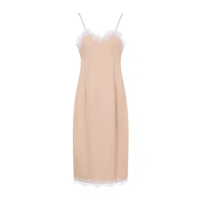 Carven Vestido Midi - Beis In Neutral