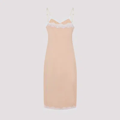Carven Vestido Midi - Beis In Neutral