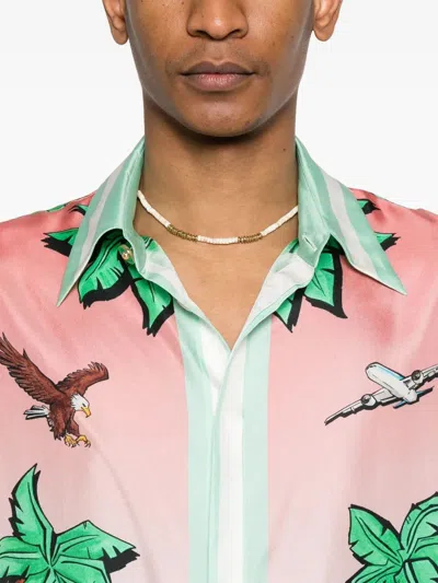 Casablanca Classic Long Sleeve Shirt In Multi