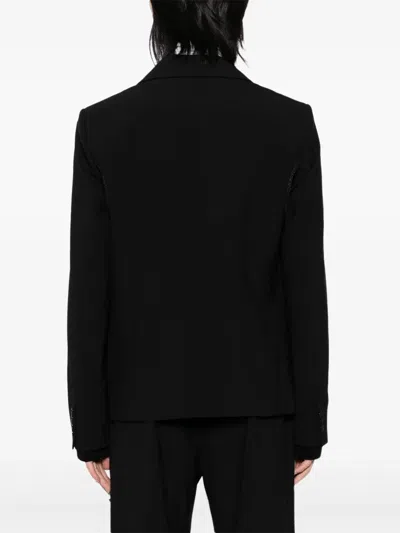 Casablanca Zip Up Sports Tailoring Jacket In Black