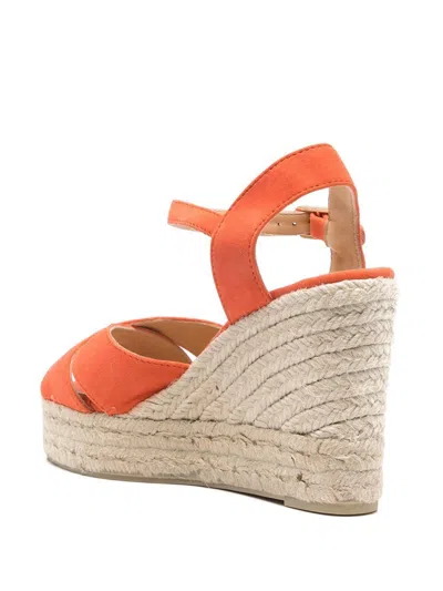 Castaã±er Castañer Blaudell Espadrille In Orange