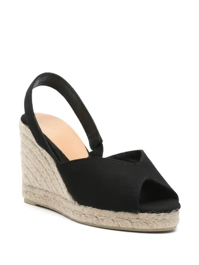Castaã±er Brisa Wedge Espadrillas In Black