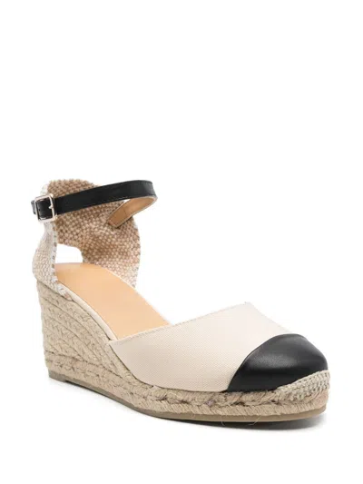 Castaã±er Womens Castaner Coraline Woven Wedge Espadrilles In Animal Print