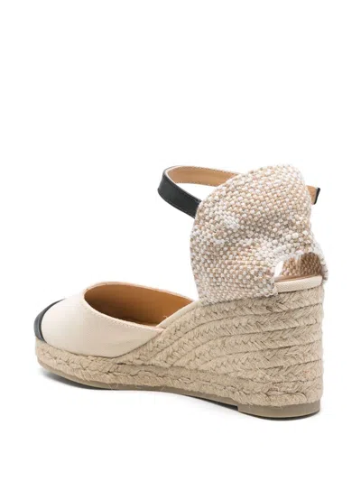 Castaã±er Womens Castaner Coraline Woven Wedge Espadrilles In Animal Print