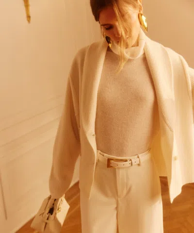 Naadam Cloud Cashmere Turtleneck Sweater In Neutral