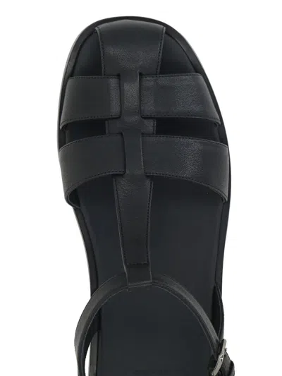 Church's Odyssey Nappa Leather T Strap Sandals In Black
