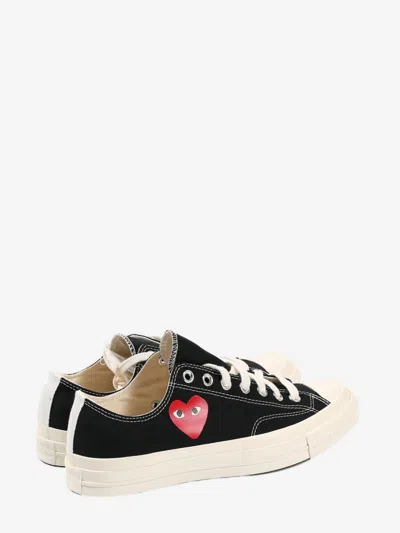 Comme Des Garçons Play Chuck Taylor Red Heart Sneakers