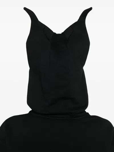 Coperni Maleficent Hoodie In Organic Cotton In Black