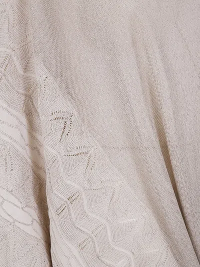 D Exterior D.exterior Embroidered Luc Cape In Gray