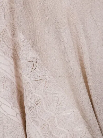 D Exterior D.exterior Embroidered Luc Cape In Gray