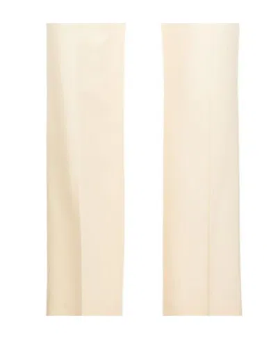 Max Mara High-waisted Casual Pants In Animal Print