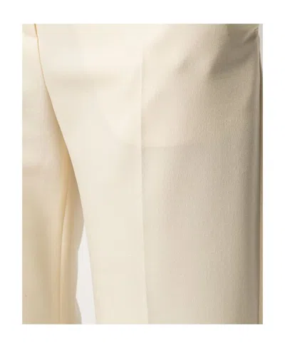 Max Mara High-waisted Casual Pants In Animal Print