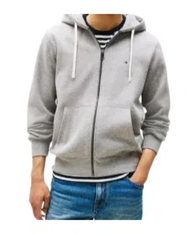 Tommy Hilfiger Hooded Sweatshirt With Long Sleeves And Pockets In Gray