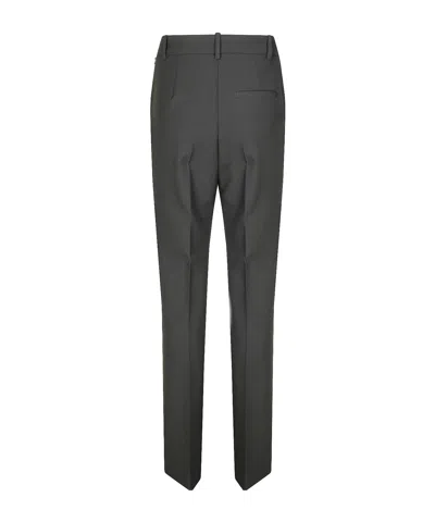 Pinko Pita Pleated Tailored Trousers In Black