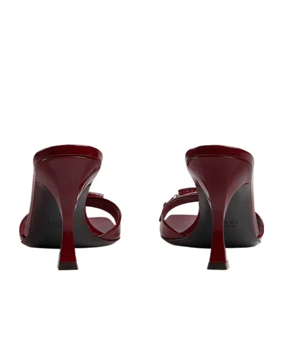 Gucci Women's Slide Sandal With Horsebit In Burgundy