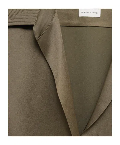 Dries Van Noten Long Sleeve Shirt In Multi