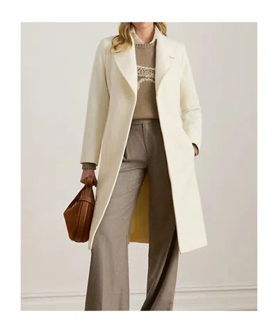 Ralph Lauren Belted Coat In Multi
