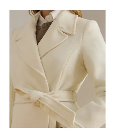 Ralph Lauren Belted Coat In Multi