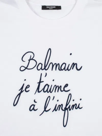 Balmain Short-sleeved T-shirt In Animal Print