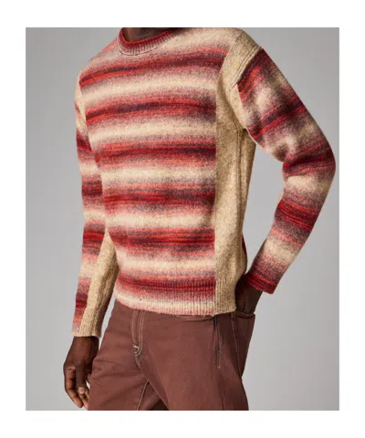 Paul Smith Striped Sweater In Red