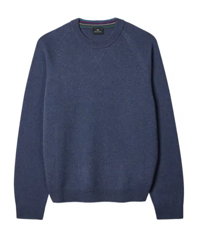 Paul Smith Wool Jersey. In Blue